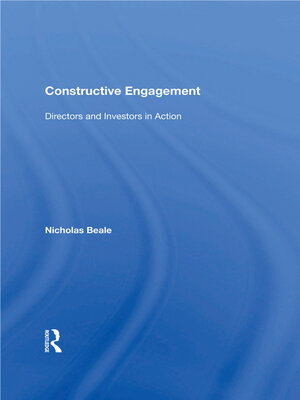 cover image of Constructive Engagement